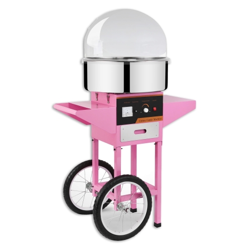 Suikerspinmachine Met Karretje En Deksel